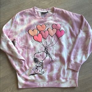 Peanuts Snoopy crew neck sweatshirt